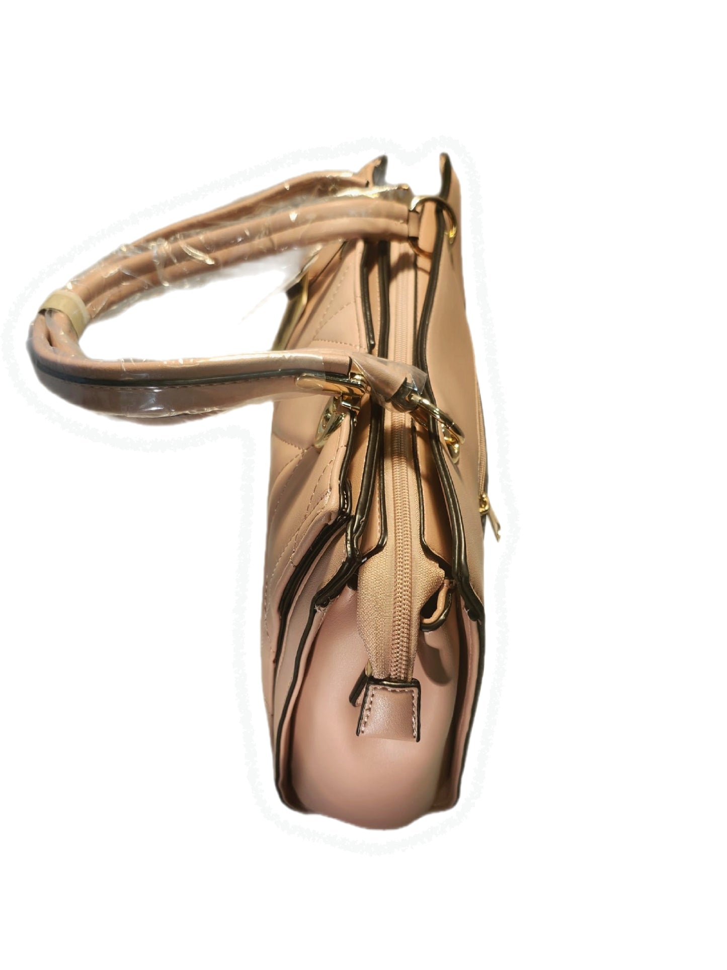 Elegant women's Handbags Beige