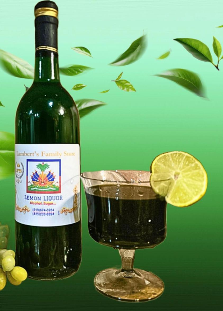 Haitian Liquor Lemon Flavor /Saveur de citron