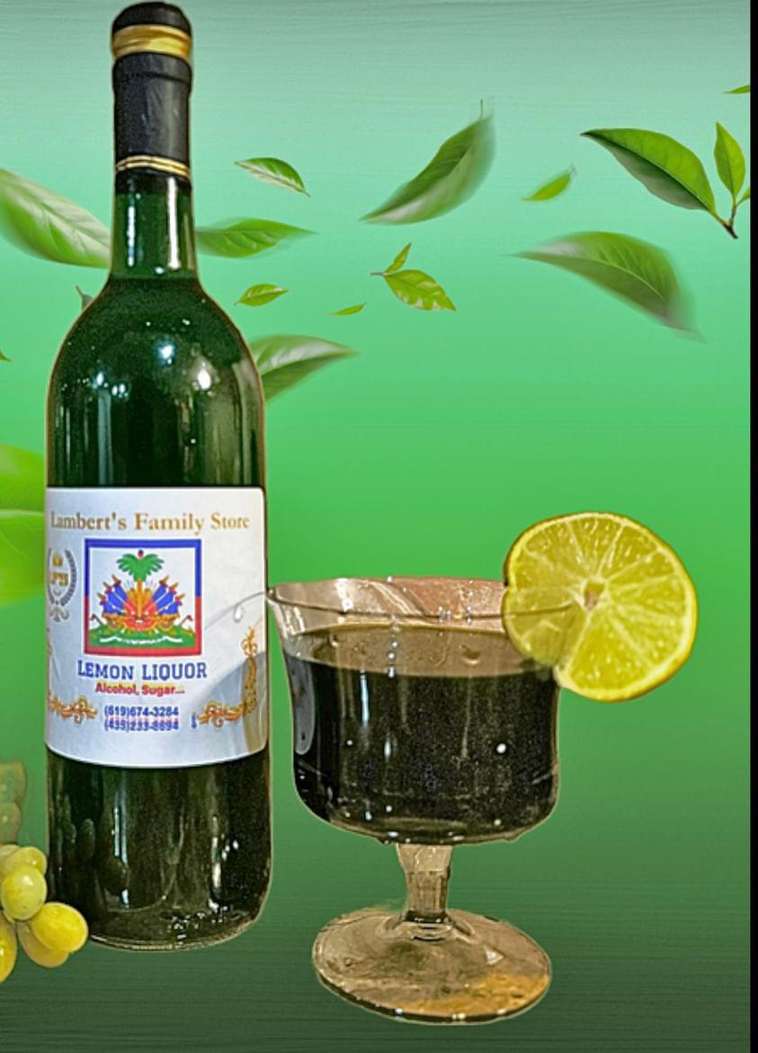 Haitian Liquor Lemon Flavor /Saveur de citron