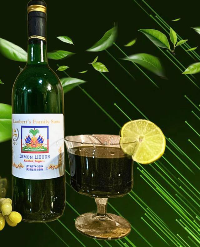 Haitian Liquor Lemon Flavor /Saveur de citron