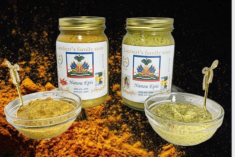 One (1) Haitian Cremas and One (1) Nanou Spice